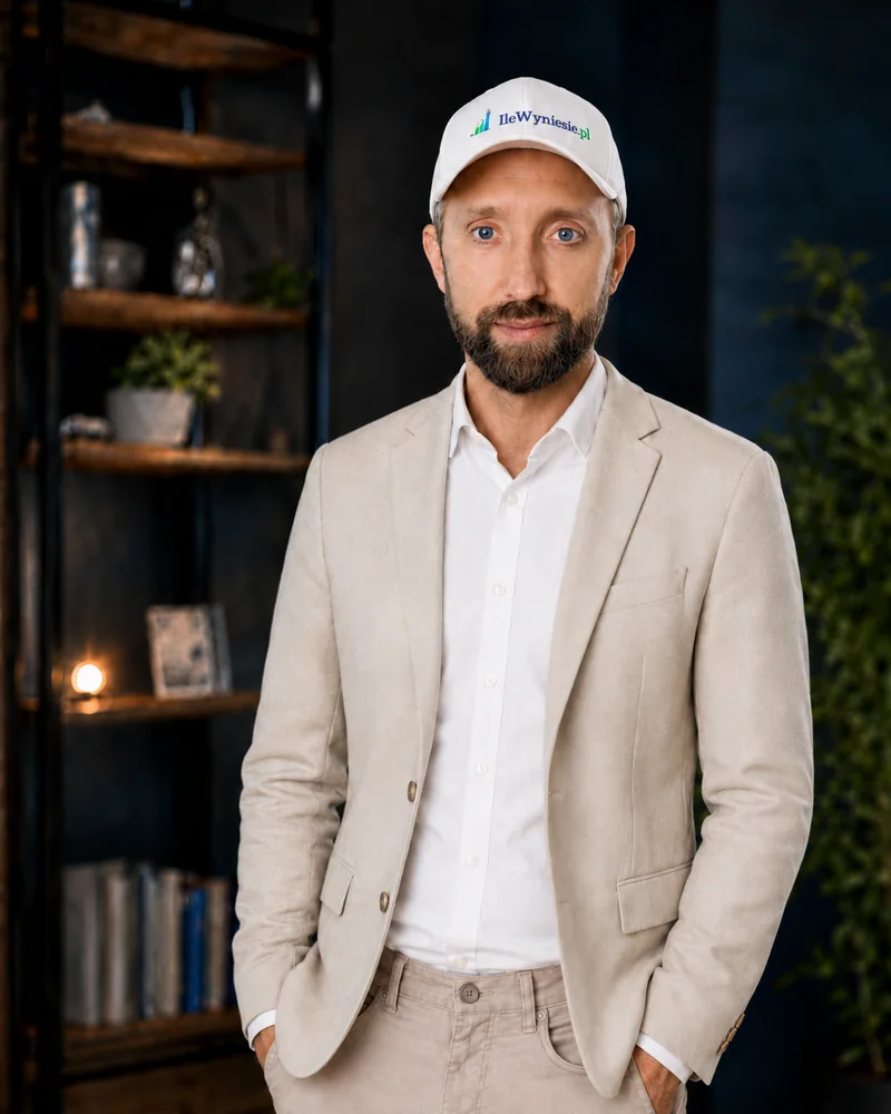Tomasz Dobrzański, twórca IleWyniesie.pl